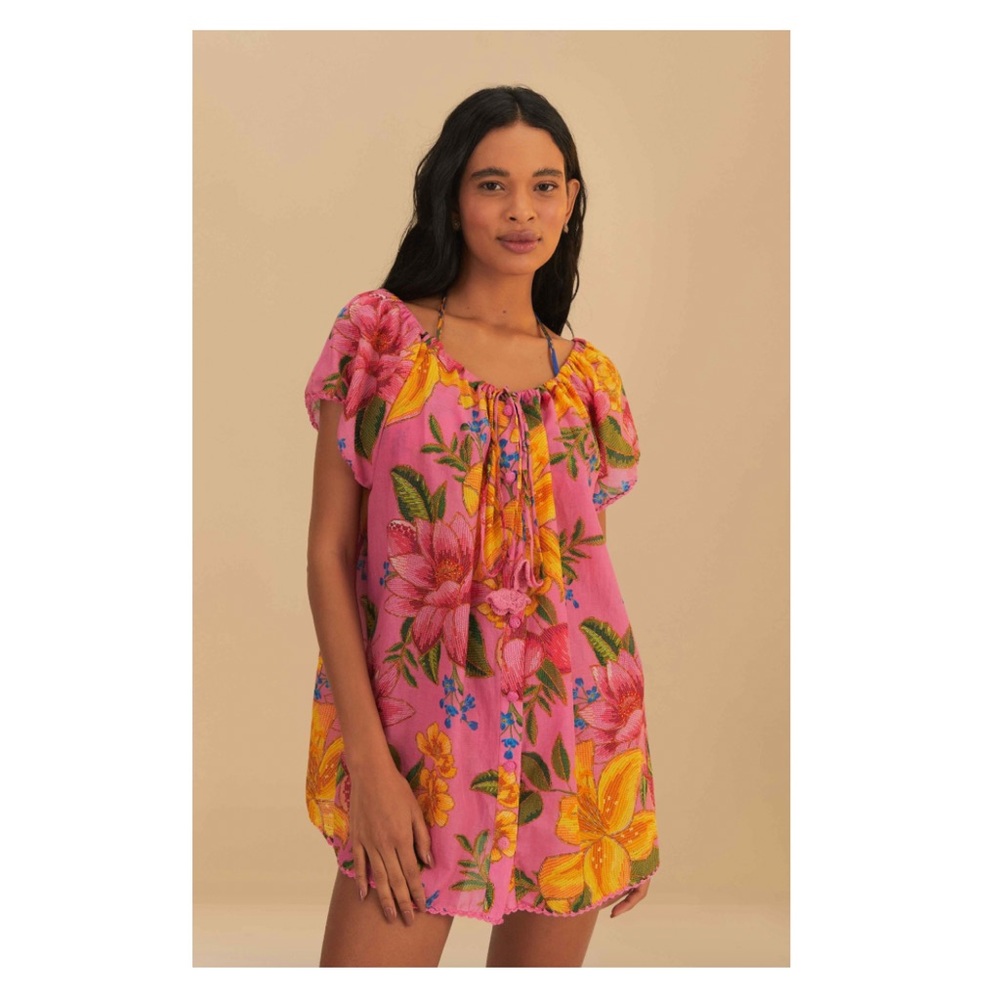 FARM Rio Summer Fruit Mini Dress